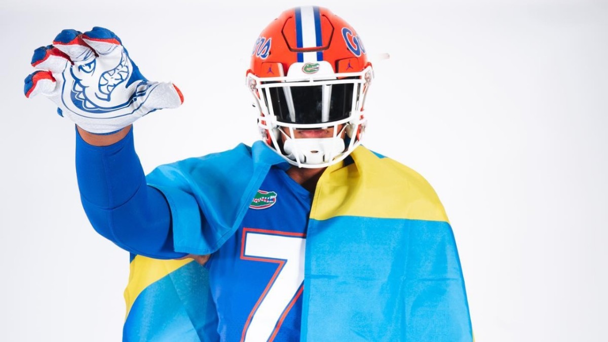 Florida offensive tackle target Lucas Simmons.